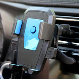 Maxbell Vent Phone Holder for Car Durable Multiple Viewing Angle Adjustable Blue
