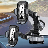 Maxbell Car Phone Holder Smartphone Stand Handsfree for Pickups Taxis Most Cars