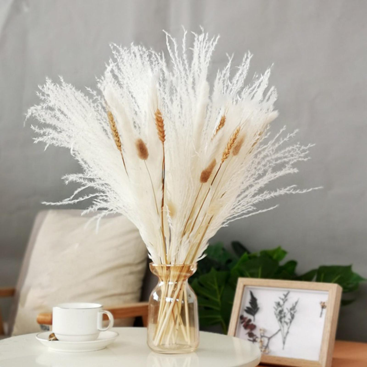 Maxbell 30x Dried Pampas Grass Bunch Bouquet Flowers Arrangement Reed Flower Style B