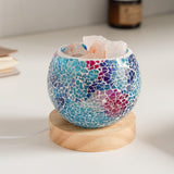 Maxbell Romantic Mosaic Glass Candle Holder Centerpiece Decor for Event Dinner A