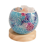 Maxbell Romantic Mosaic Glass Candle Holder Centerpiece Decor for Event Dinner A