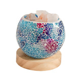 Maxbell Romantic Mosaic Glass Candle Holder Centerpiece Decor for Event Dinner A