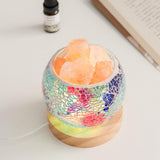 Maxbell Romantic Mosaic Glass Candle Holder Centerpiece Decor for Event Dinner A