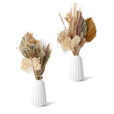 Maxbell Palm Spear with Natural Dried Boho Decor Brown