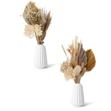 Maxbell Palm Spear with Natural Dried Boho Decor Brown