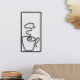 Maxbell Modern Metal Wall Art Decors Line Wall Sculptures for Office Bedroom style I