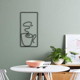 Maxbell Modern Metal Wall Art Decors Line Wall Sculptures for Office Bedroom style I