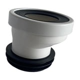 Maxbell Offset Toilet Flange Connector Tub Waste Drain System Shift 2.5cm