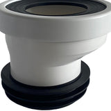 Maxbell Offset Toilet Flange Connector Tub Waste Drain System Shift 2.5cm