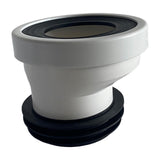 Maxbell Offset Toilet Flange Connector Tub Waste Drain System Shift 2.5cm