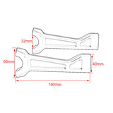 Maxbell Motorbike Handlebar Tall Risers for 1250 S PA1250 2020