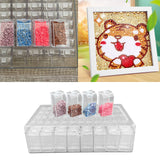 Maxbell Bead Storage Containers Set Container Case for Thread Nail Art Jewellery