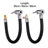 Maxbell Car Tire Air Inflator Hose Pump Extension Adapter 30cm Not Deflated