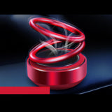 Maxbell solar Aromatherapy 360 Degree Rotation Perfume for Bedroom Home Red