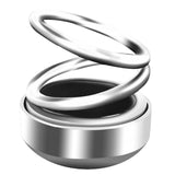 Maxbell solar Aromatherapy 360 Degree Rotation Perfume for Bedroom Home Silver
