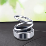 Maxbell solar Aromatherapy 360 Degree Rotation Perfume for Bedroom Home Silver