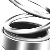Maxbell solar Aromatherapy 360 Degree Rotation Perfume for Bedroom Home Silver