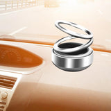 Maxbell solar Aromatherapy 360 Degree Rotation Perfume for Bedroom Home Silver