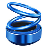 Maxbell solar Aromatherapy 360 Degree Rotation Perfume for Bedroom Home Blue