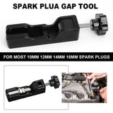 Maxbell Universal Spark Plug Gapping Tool for 10mm 12mm 14mm 16mm Premium Black