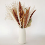 Maxbell Dried Palm Leaves Pampas Grass Bundle Palm Spears Branches for Wedding Set J