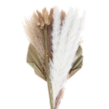 Maxbell Dried Palm Leaves Pampas Grass Bundle Palm Spears Branches for Wedding Set J