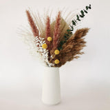 Maxbell Dried Palm Leaves Pampas Grass Bundle Palm Spears Branches for Wedding Set H