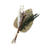 Maxbell Dried Palm Leaves Pampas Grass Bundle Palm Spears Branches for Wedding Set D