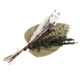 Maxbell Dried Palm Leaves Pampas Grass Bundle Palm Spears Branches for Wedding Set D