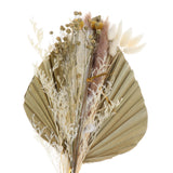 Maxbell Dried Palm Leaves Pampas Grass Bundle Palm Spears Branches for Wedding Set B