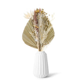 Maxbell Dried Palm Leaves Pampas Grass Bundle Palm Spears Branches for Wedding Set B