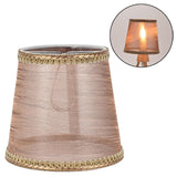 Maxbell Lamp Shade Decorative Cloth Lampshade for Parties Decoration Bedside Light Coffee