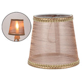 Maxbell Lamp Shade Decorative Cloth Lampshade for Parties Decoration Bedside Light Coffee