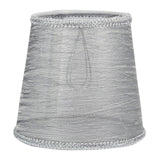 Maxbell Lamp Shade Decorative Cloth Lampshade for Parties Decoration Bedside Light Gray