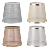 Maxbell Lamp Shade Decorative Cloth Lampshade for Parties Decoration Bedside Light Gray