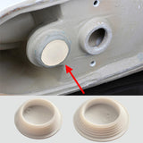 Maxbell Durable Toilet Tank Plug Replacement Plug Supplies Double Hole Plugging Head S