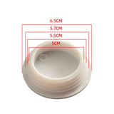 Maxbell Durable Toilet Tank Plug Replacement Plug Supplies Double Hole Plugging Head S