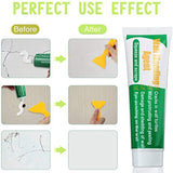 Maxbell Repair Putty Patch Kit with Pointed Nozzle, Scraper Board, Wall Repair Cream