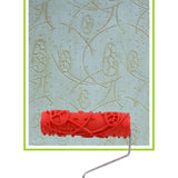 Maxbell 7" Patterned Paint Roller Room Decoration Wall Art Paint