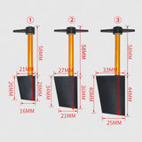 Maxbell Steering Rudder Rudder with L Shape Servo Arm for RC Speedboat Accessory DIY 44mm