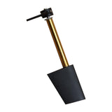 Maxbell Steering Rudder Rudder with L Shape Servo Arm for RC Speedboat Accessory DIY 44mm