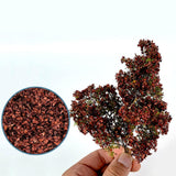 Maxbell Scene Accessories Leaf Micro Landscape Leaves for Sand Table Model Train Brown