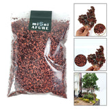 Maxbell Scene Accessories Leaf Micro Landscape Leaves for Sand Table Model Train Brown