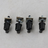 Maxbell 4Pcs Saddlebag Mounting Hardware for Touring Glide Motorbikes Supplies