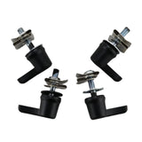 Maxbell 4Pcs Saddlebag Mounting Hardware for Touring Glide Motorbikes Supplies