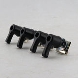 Maxbell 4Pcs Saddlebag Mounting Hardware for Touring Glide Motorbikes Supplies