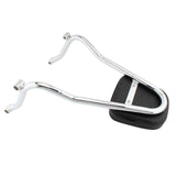 Maxbell Motorcycle Rear Passenger Backrest for BMW R18 2021 Durable Detachable Silver Rod