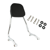 Maxbell Motorcycle Rear Passenger Backrest for BMW R18 2021 Durable Detachable Silver Rod