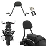 Maxbell Motorcycle Rear Passenger Backrest for BMW R18 2021 Durable Detachable Black Color Rod