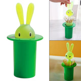 Maxbell Bunny Toothpick Dispenser Decoration Retractable Multi Purpose Green